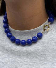 Afbeelding in Gallery-weergave laden, Navy Blue Necklace