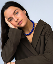 Afbeelding in Gallery-weergave laden, Navy Blue Necklace