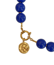 Afbeelding in Gallery-weergave laden, Navy Blue Necklace