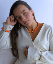 Afbeelding in Gallery-weergave laden, Orange Crew Necklace