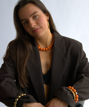 Afbeelding in Gallery-weergave laden, Orange Crew Necklace