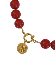 Afbeelding in Gallery-weergave laden, Wine Red Necklace