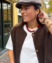 Afbeelding in Gallery-weergave laden, Wine Red Necklace