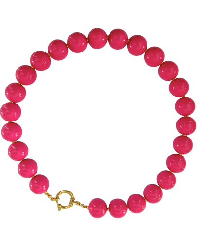 Hot Pink Necklace
