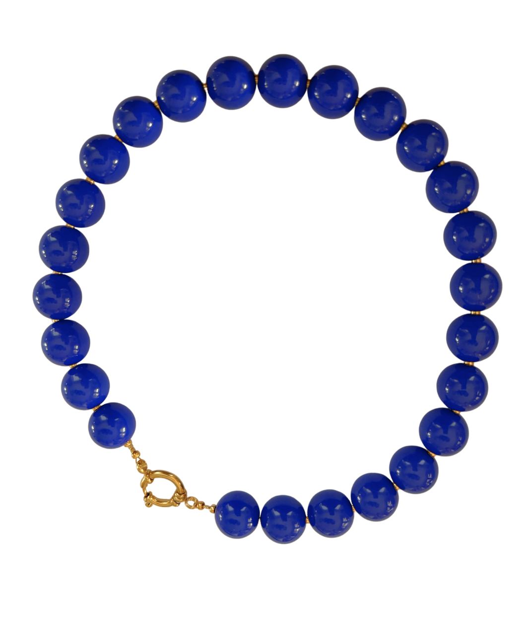 Navy Blue Necklace