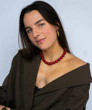 Afbeelding in Gallery-weergave laden, Wine Red Necklace
