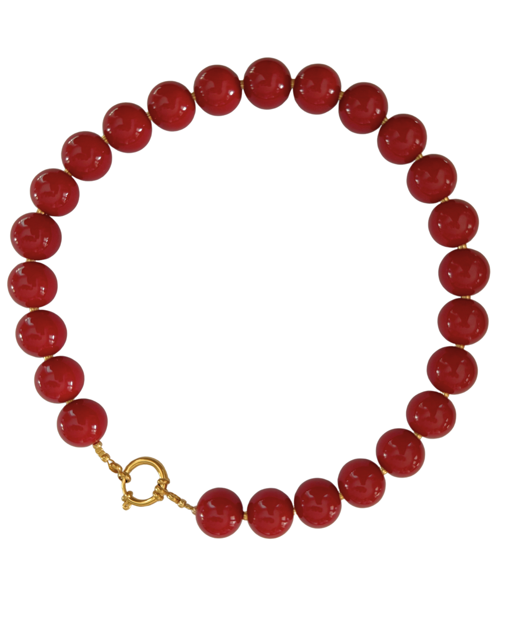 Wine Red Necklace